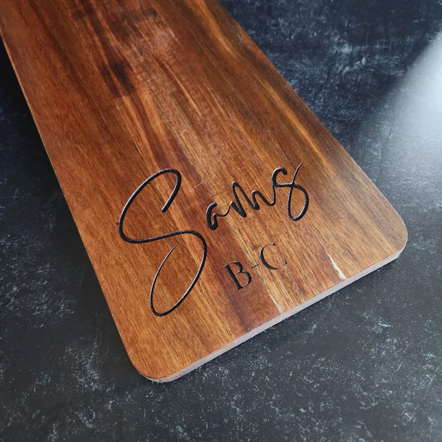 Charcuterie Board Personalized Gift, Farmhouse Cutting Board, Cheese board, Acacia Wood Decor, Housewarming Gift, Wedding Gift Serving Board
