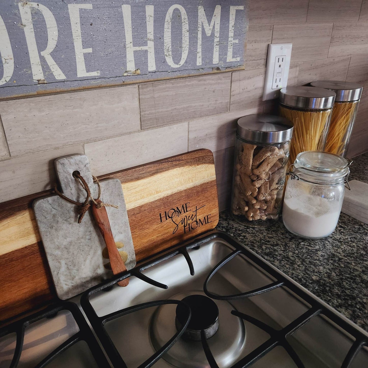 Charcuterie Board Personalized Gift, Farmhouse Cutting Board, Cheese board, Acacia Wood Decor, Housewarming Gift, Wedding Gift Serving Board