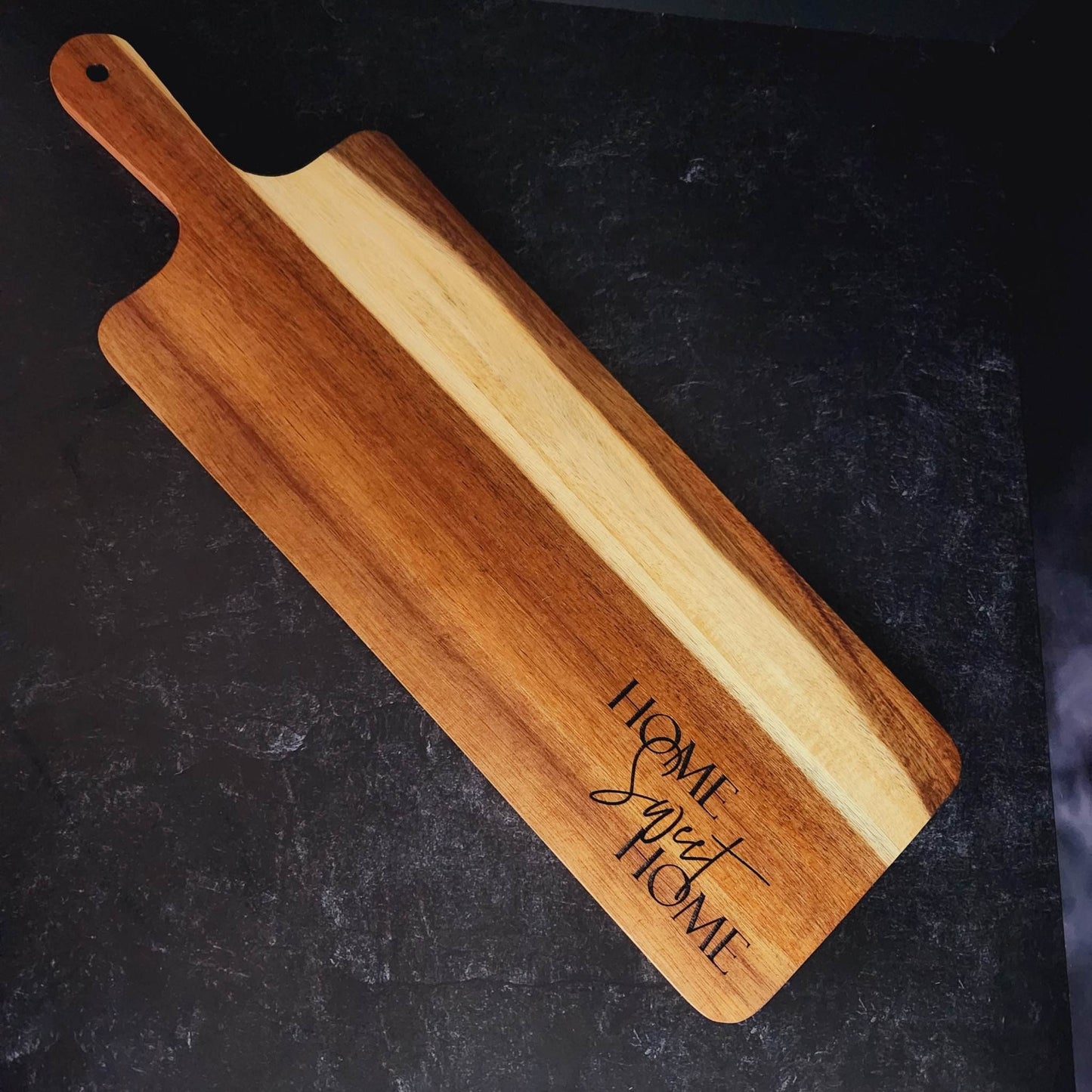 Charcuterie Board Personalized Gift, Farmhouse Cutting Board, Cheese board, Acacia Wood Decor, Housewarming Gift, Wedding Gift Serving Board