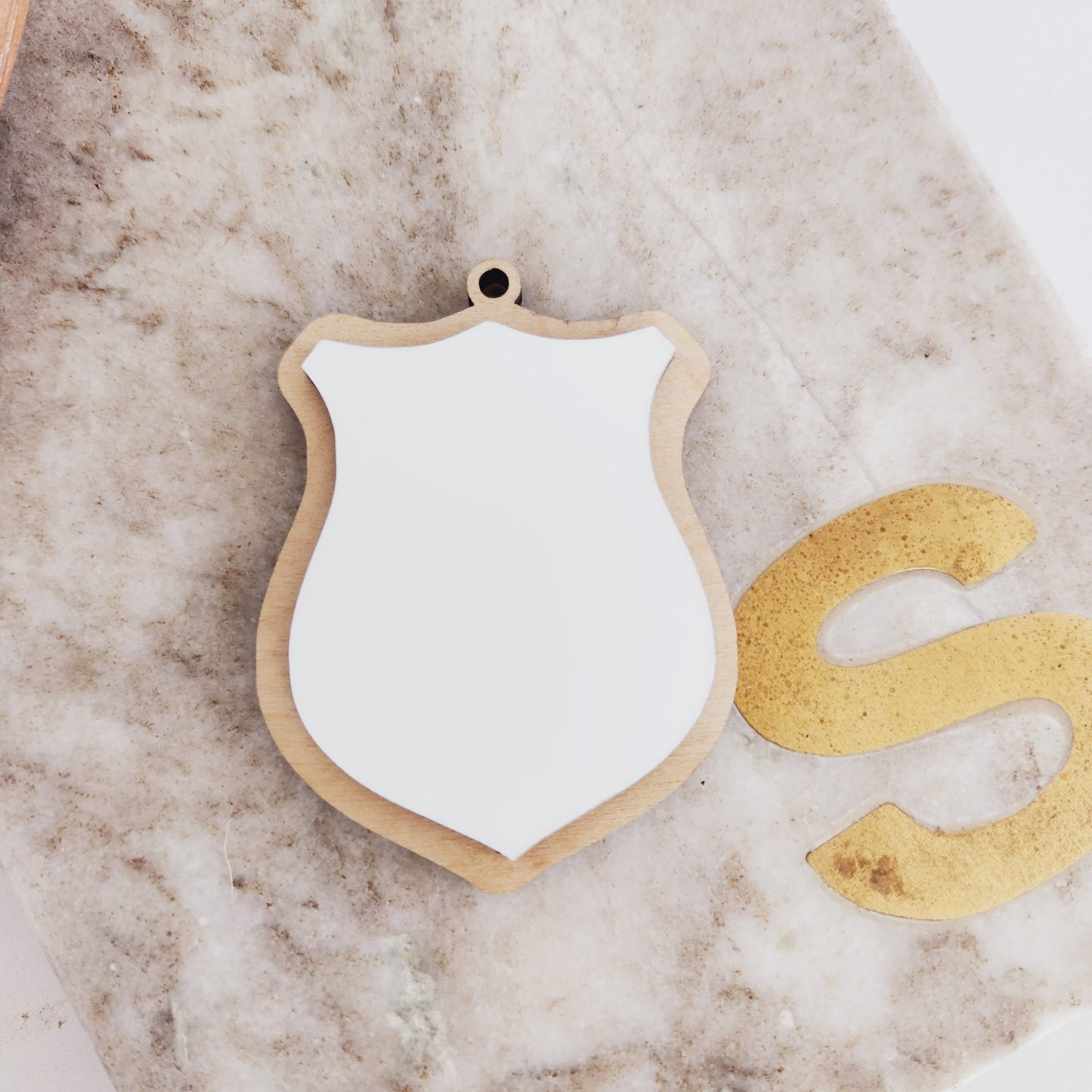Daddy's and Mommy's Back Up Christmas Ornament