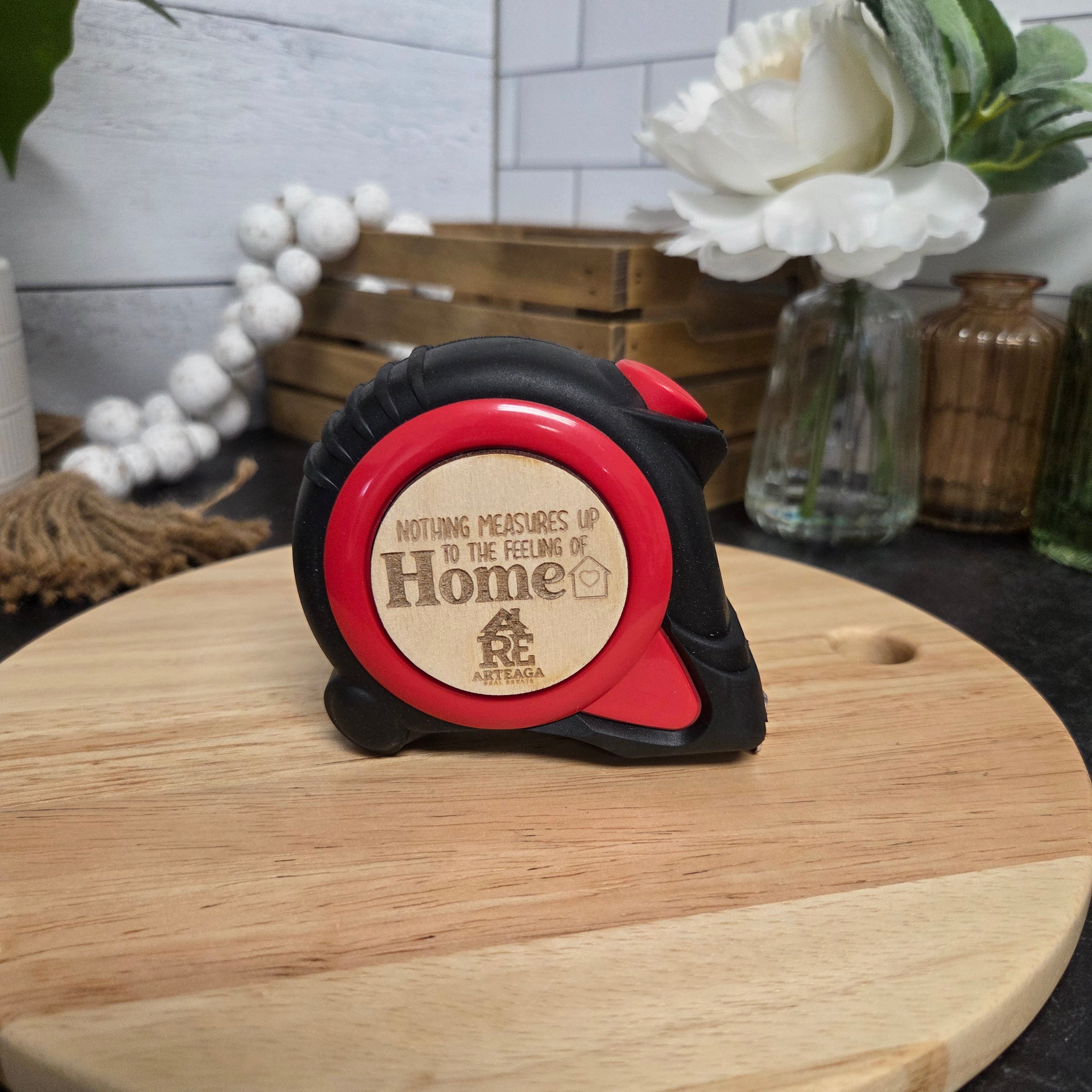 Personalized Tape Measure – “New Home” Keepsake Gift