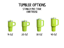 Custom Tennis Tumbler