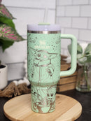 Grogu Baby Yoda Laser Engraved Tumbler