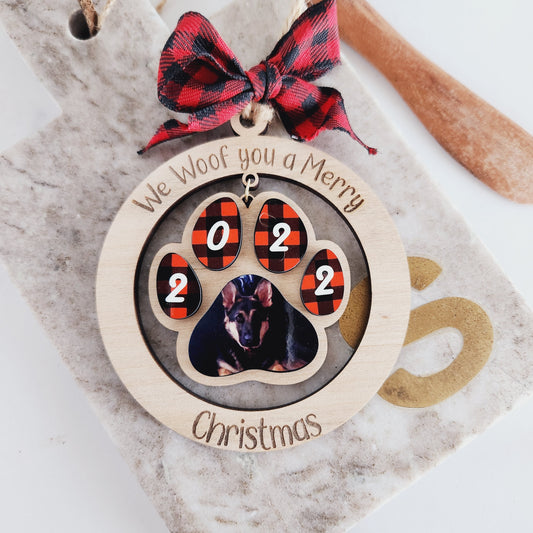 Customized Pet Xmas Ornament- 2022